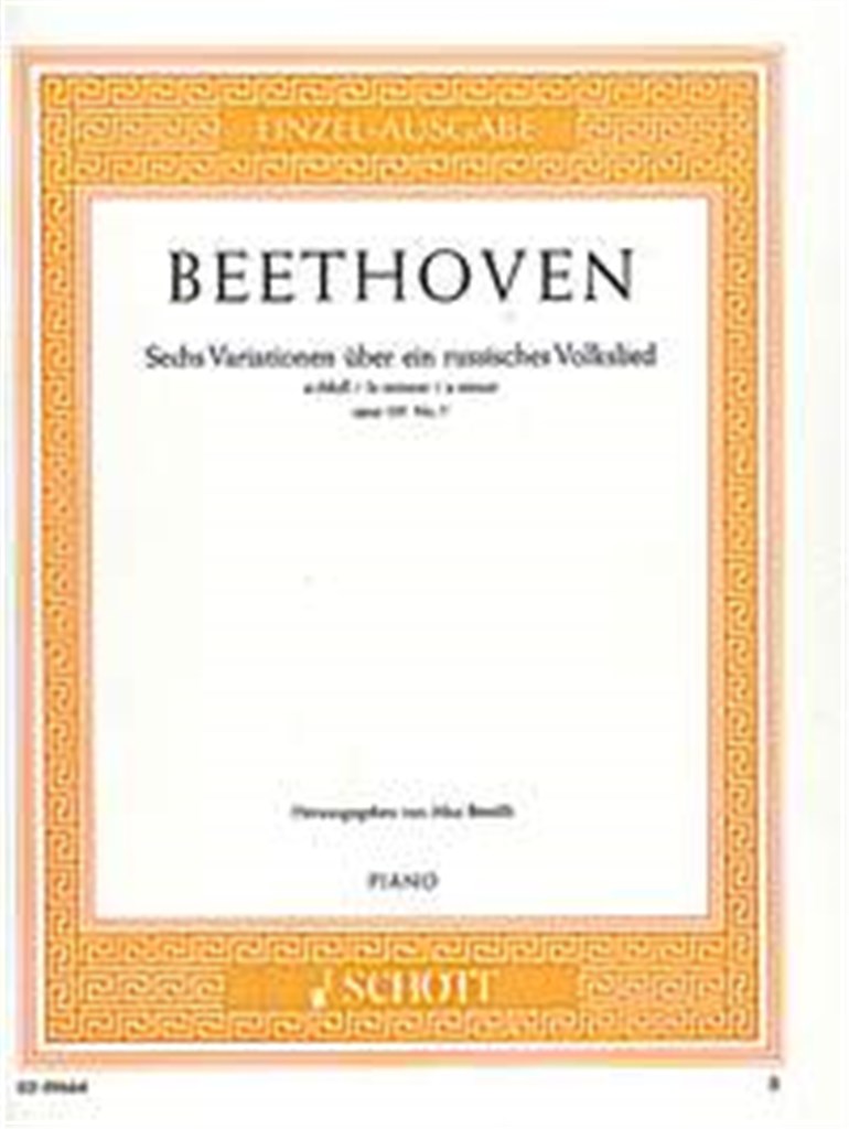 Sechs Variationen op. 107/7